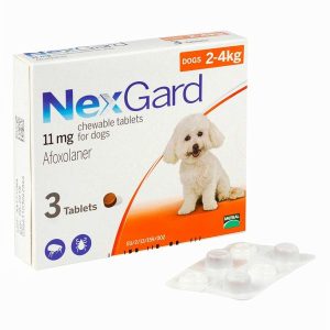 ネクスガード11mg（2kg～4kg小型犬）3チュアブル入り