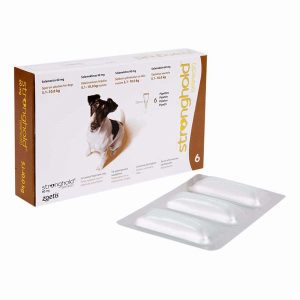 ストロングホールド小型犬用6本（レボリューション欧州版）