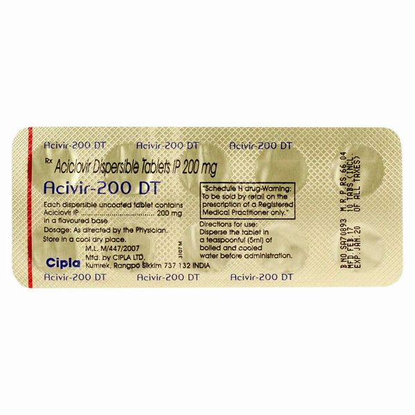 ゾビラックスジェネリック200mg100錠 - 画像 (5)